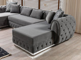 Room view showcasing Oprah Double Chaise Sectional