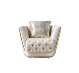 profile view of sofa seating