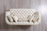 detailed image of loveseat arm