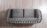 main view of sofa showing legs