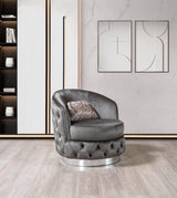 profile view of loveseat legs