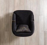 Ella Black Velvet Sofa & Loveseat