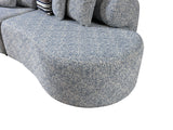 detail of sectional fabric texture