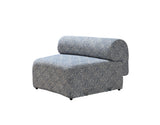 main perspective view of three-piece sectional