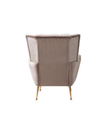 main view of Bianka Coffee Velvet Sofa & Loveseat furniture