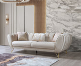 Side view of Bianka Loveseat