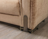 Ameena Coffee Boucle Sofa 93" & Loveseat 71"