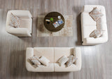 Ameena Ivory Boucle Chair