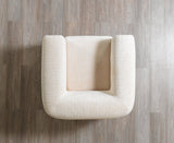 Ameena Ivory Boucle Chair