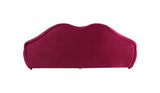 Top view showing seat cushions on Audrey Loveseat