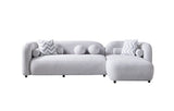 Focused main view of sectional sofa