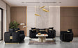 Carlina Black Velvet Sofa & Loveseat from Decor Furniture