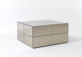 X2 Glass Coffee Table view 3