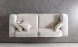 Fabiana Ivory Velvet Sofa view 10