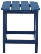Sundown Treasure Blue End Table side view