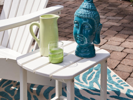 Sundown Treasure Turquoise End Table detailed corner close up