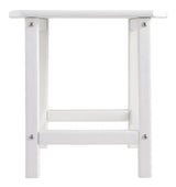 Sundown Treasure White Outdoor End Table side profile