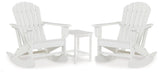 Close-up of white MEGA TUFF™ high-density polyethylene material on chair