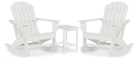 Close-up of white MEGA TUFF™ high-density polyethylene material on chair