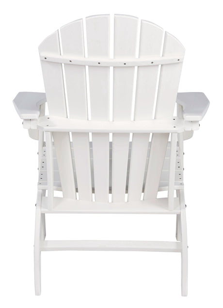 Sundown Treasure White Adirondack Chair outdoor setting