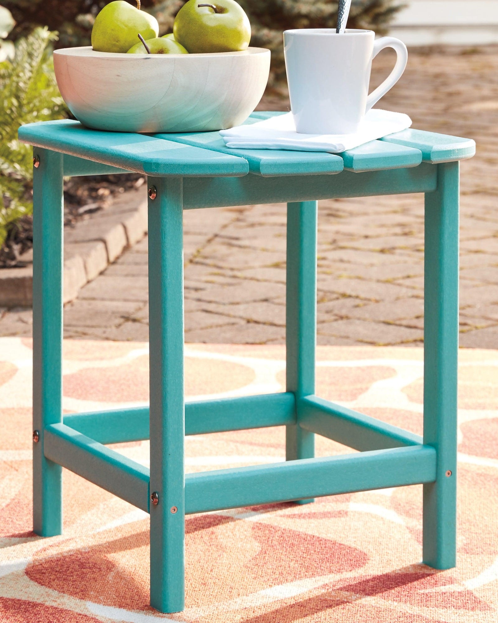 Sundown Treasure Turquoise End Table - Ella Furniture