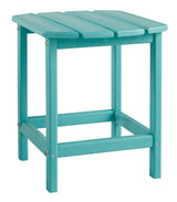 Sundown Treasure Turquoise End Table angled side view