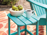 Sundown Treasure Turquoise End Table detailed hardware close-up