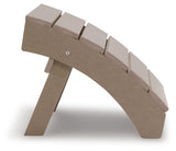 Sundown Treasure Driftwood Ottoman side profile view