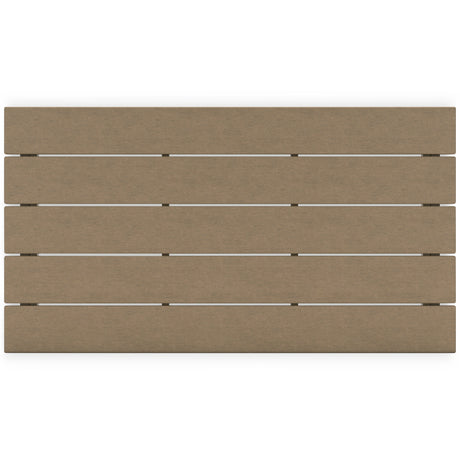 Hyland Wave Outdoor Coffee Table top view