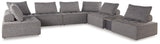 Bree Zee sectional lounge chairs arrangement