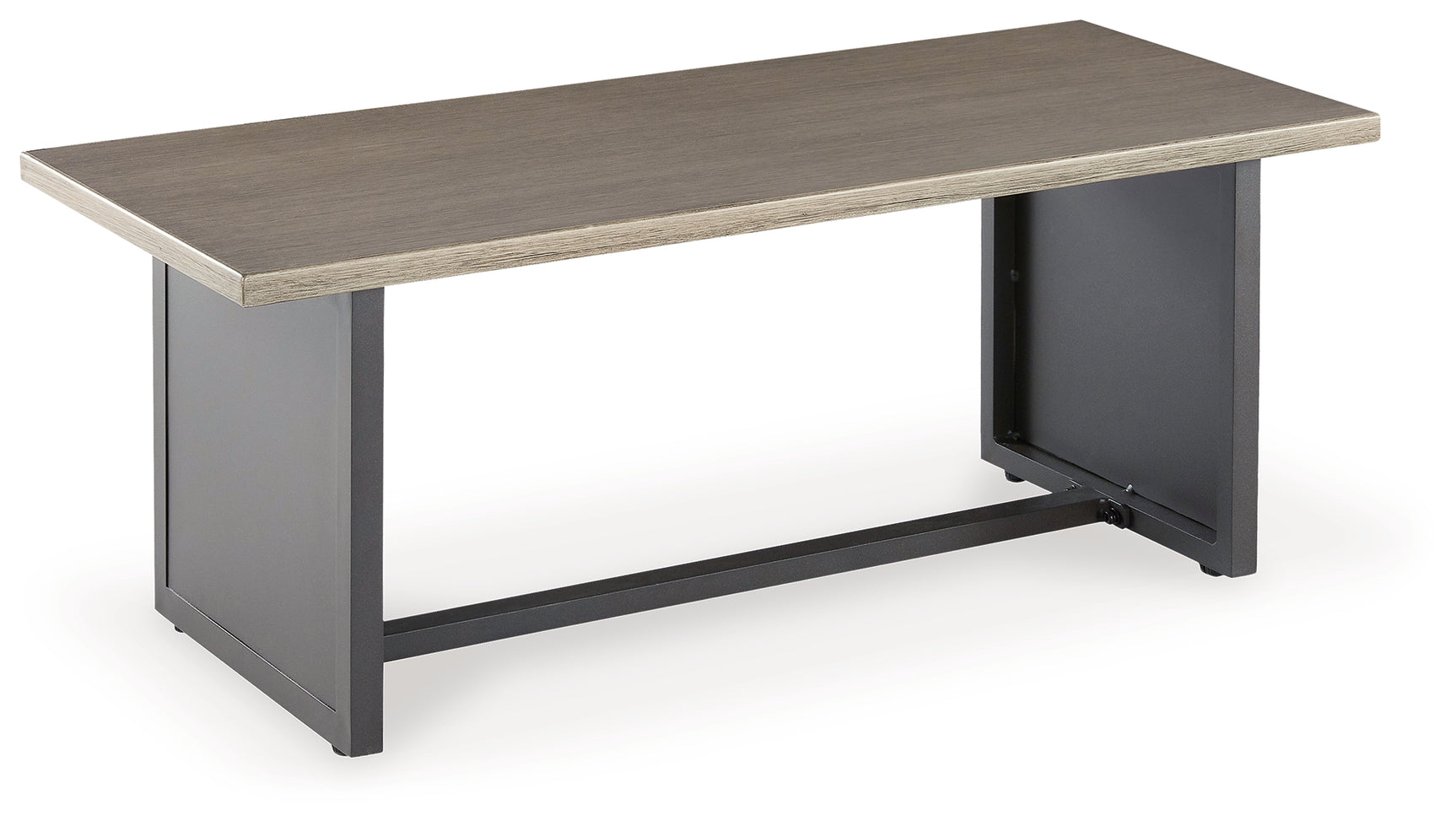 Bree Brown Zee 4-Piece Outdoor Sectional with End Table