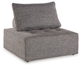 Bree Zee Brown Outdoor Lounge Chair side angle showing cushion