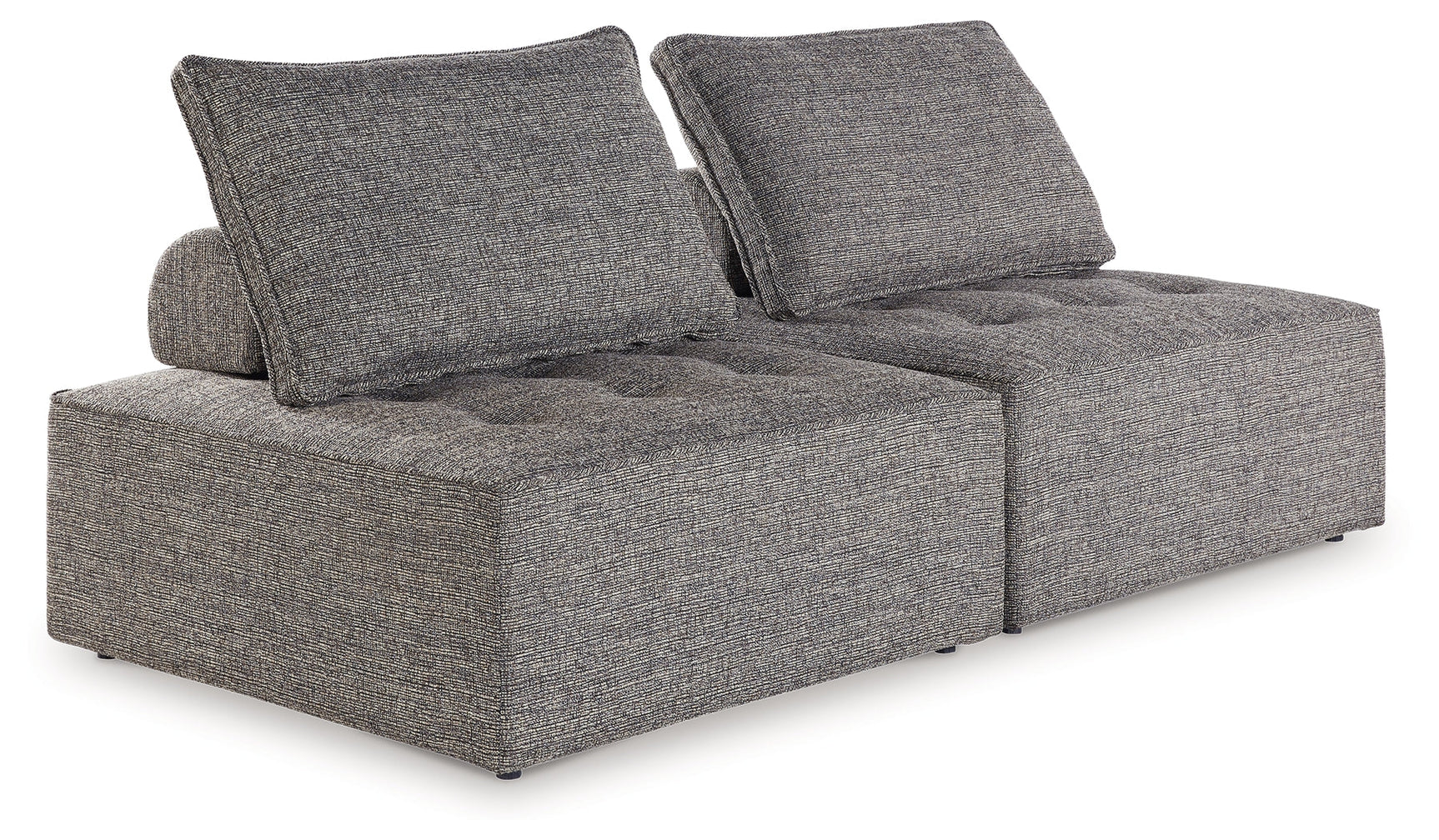 Bree Zee Brown 2-Piece Outdoor Sectional side view