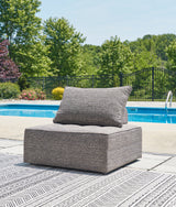 Bree Brown Zee 4-Piece Outdoor Sectional with End Table