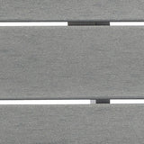 Profile of Transville gray and white outdoor counter height dining table