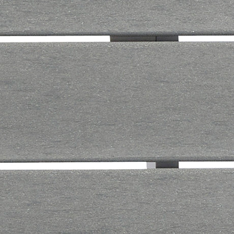 Profile of Transville gray and white outdoor counter height dining table