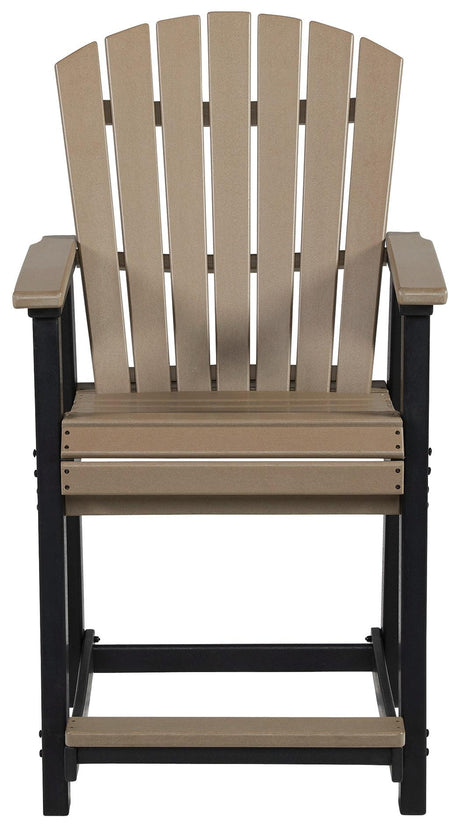Fairen Trail ergonomic seat and footrest detail