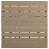 Fairen Trail Outdoor Counter Height Dining Table top view showing umbrella hole