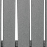 Detail of dark gray finish on Sanctuary Beach outdoor bar stool