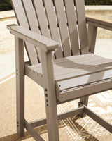 Detail of medium brown finish on dining table