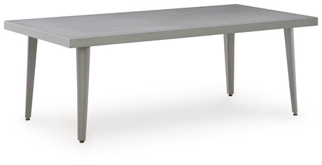 Gali coffee table top view with wood finish look