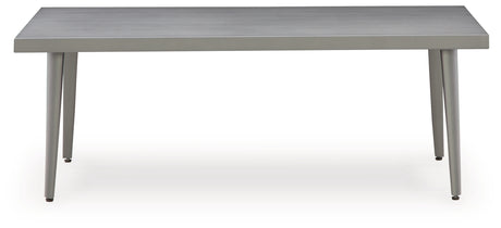 Outdoor chair seat and arm height detail
