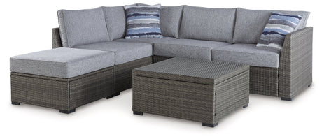 Petal Road outdoor sectional head-on view