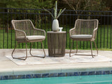 Table top finish of Majors Beach outdoor set