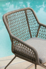 Cushion texture detail on Majors Beach chair
