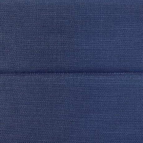 Fabric swatch for blue sling upholstery