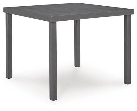 Rocky Creek Outdoor Dining Table, head on view