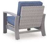 Back angle of lounge chair