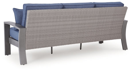 Half Moon Beach Outdoor Sofa back view