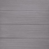 Close-up of half moon beach gray finish detail